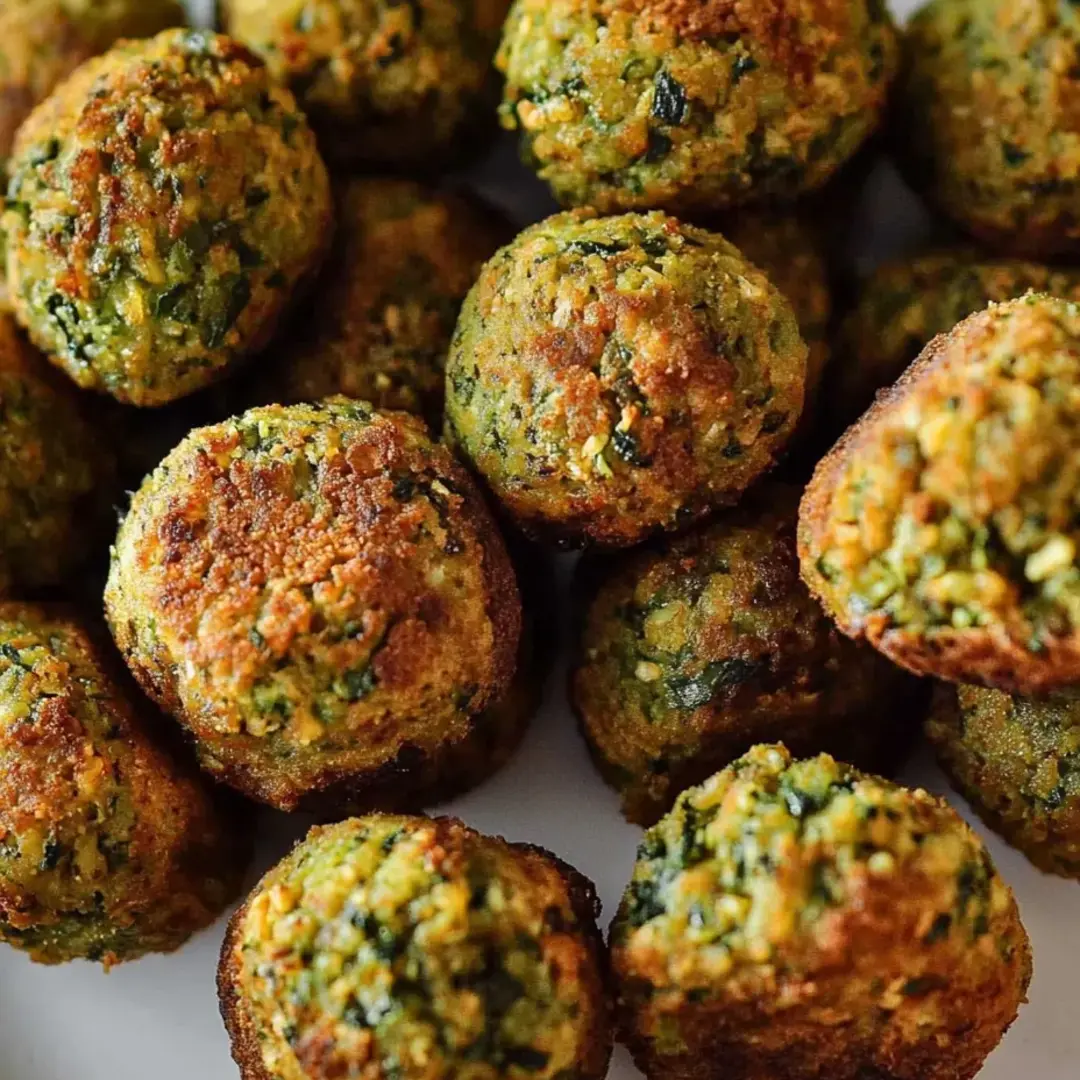 A plate of vegetable balls.