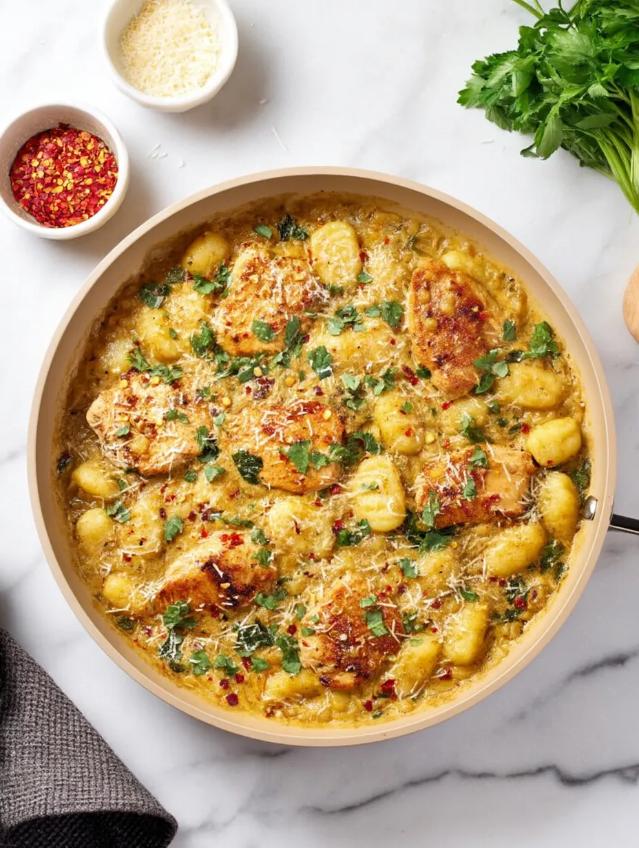 A bowl of food with chicken and pasta.