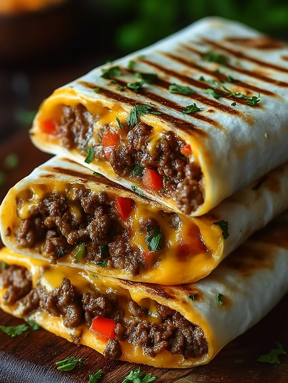 Two sandwiches with meat and vegetables.