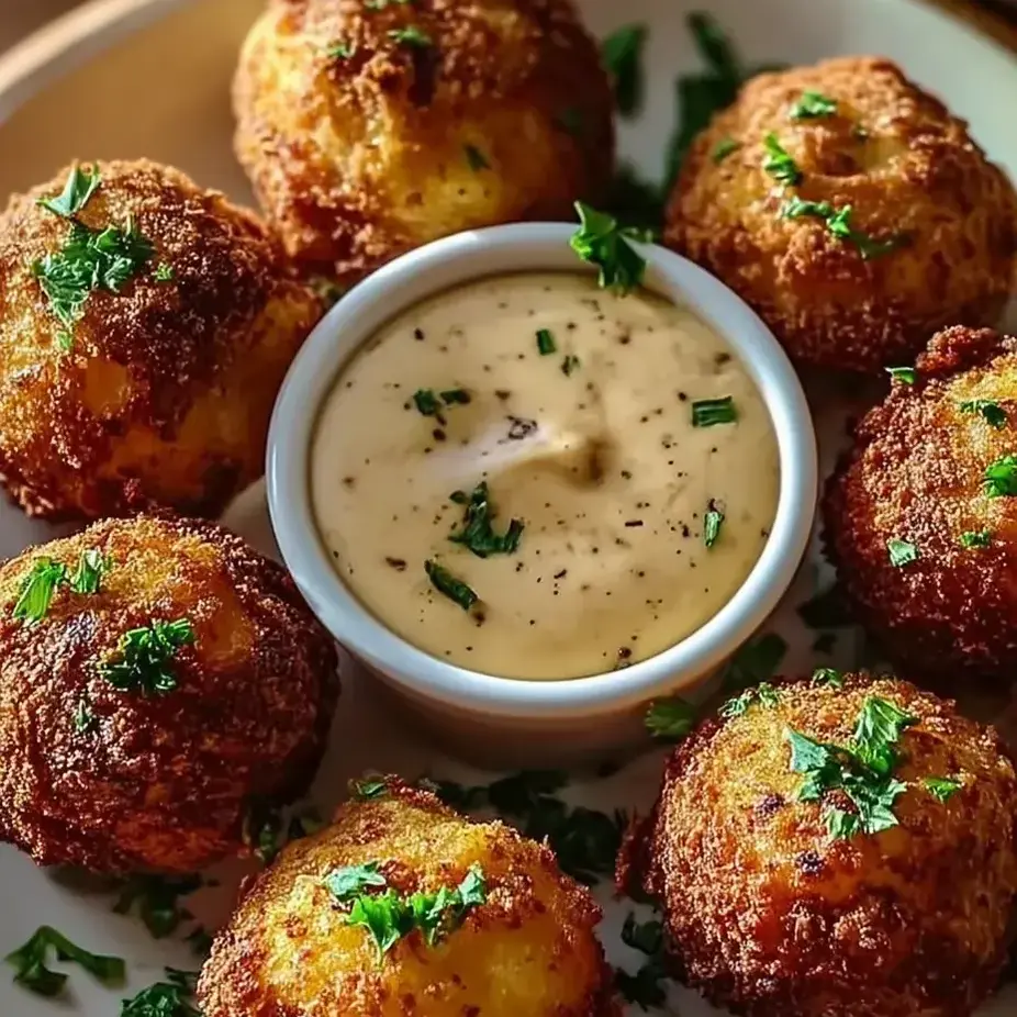 A plate of food with a bowl of sauce.