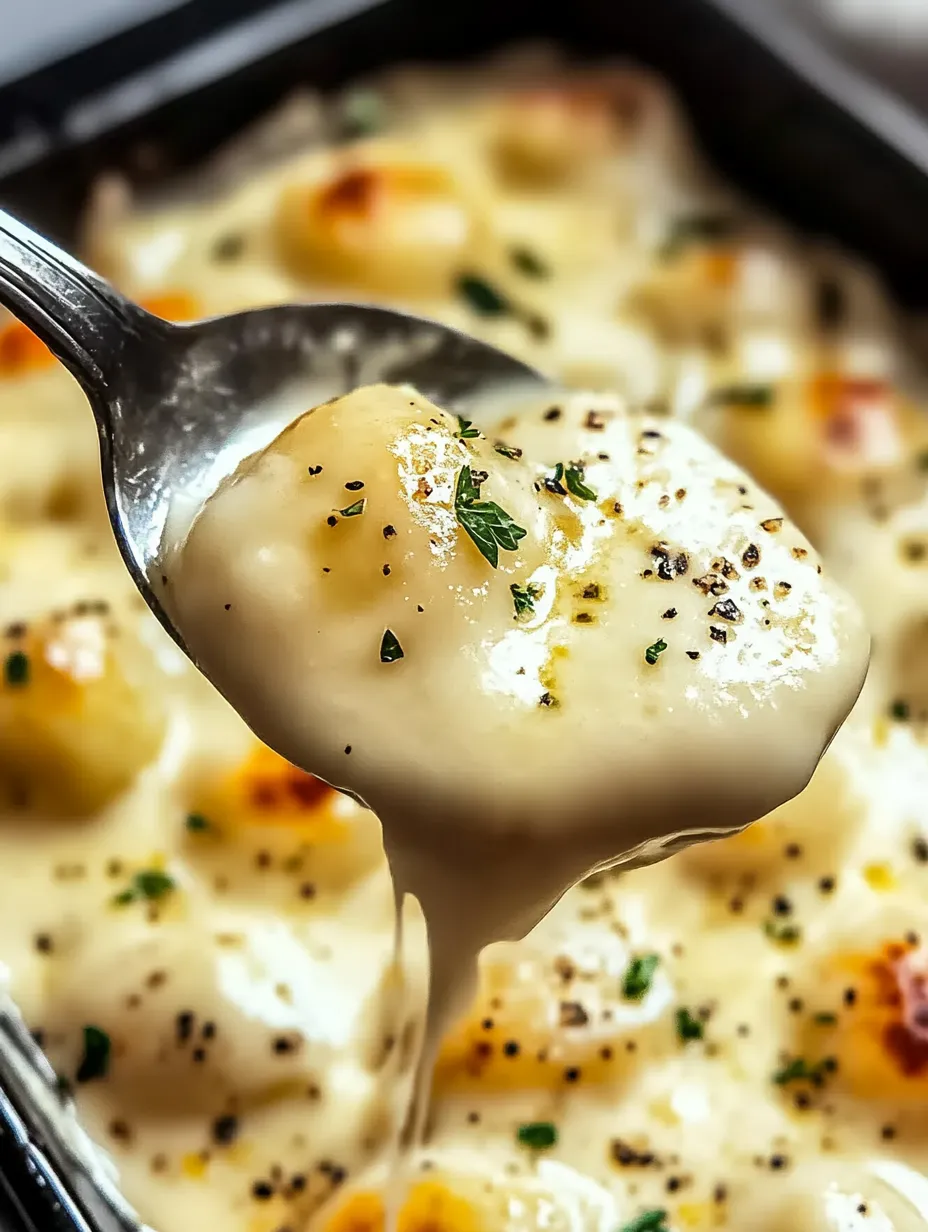 A spoon is in a bowl of food.