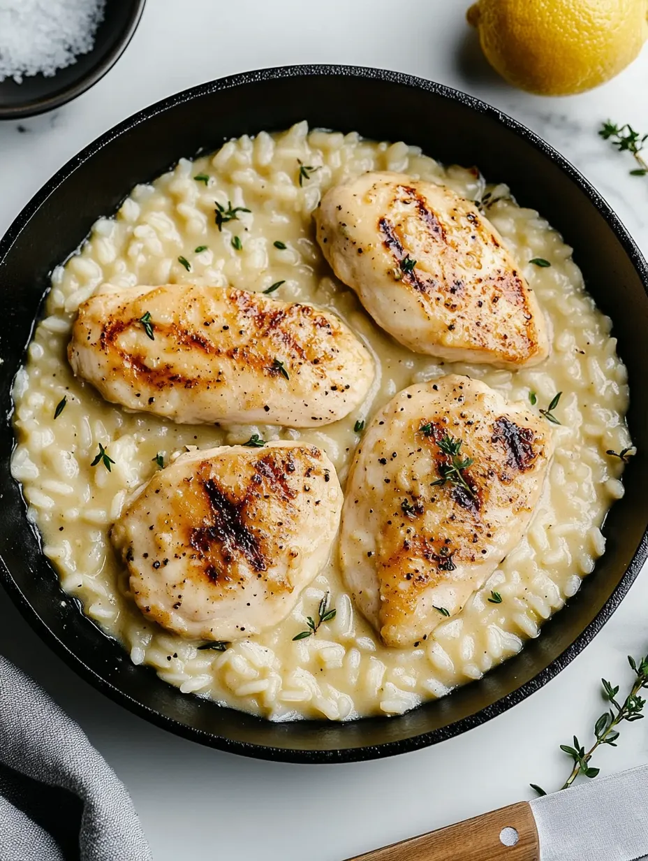 A pan of chicken and pasta.