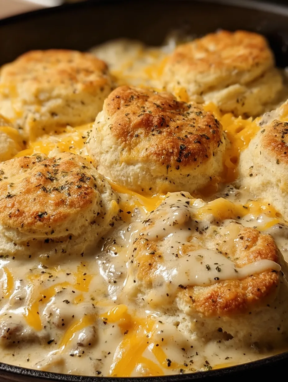 Biscuits Gravy Hashbrown Casserole Recipe