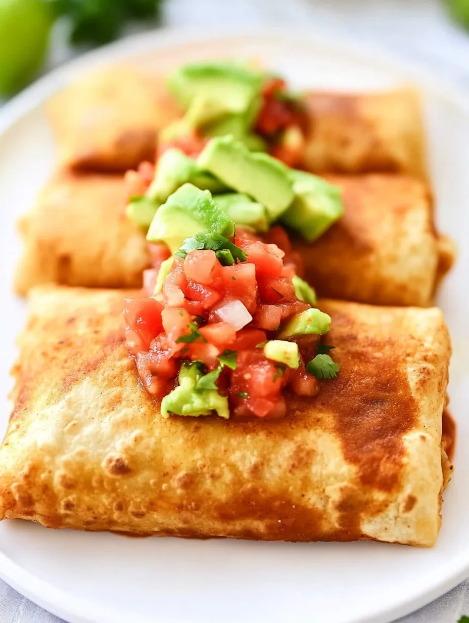 A plate of food with salsa on top.