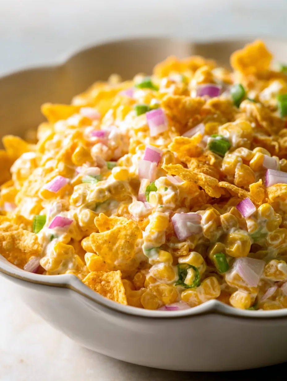 A bowl of nachos with cheese and onions.