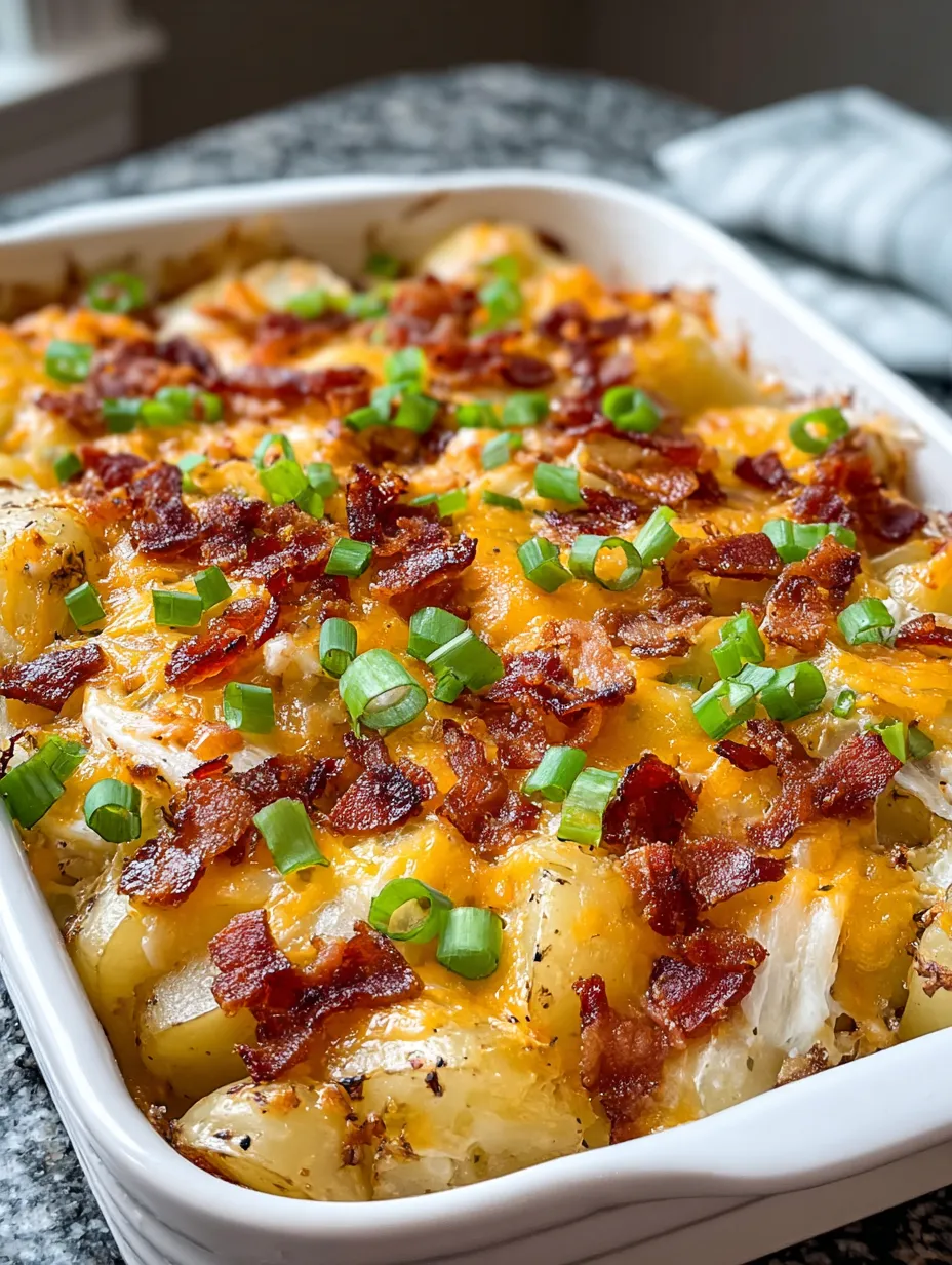 A white bowl filled with beef bacon and cheese.