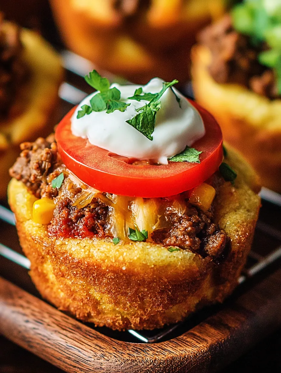 A mini sandwich with a slice of tomato and cheese on top.