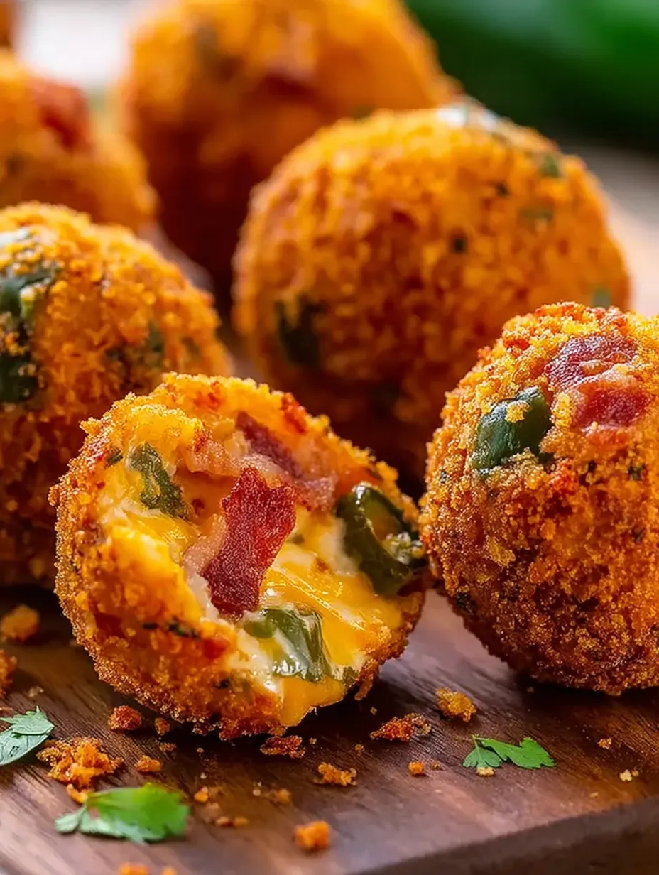 A plate of bacon wrapped cheese balls.