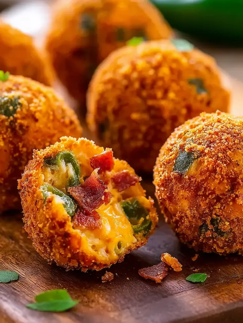 A plate of bacon wrapped cheese balls.