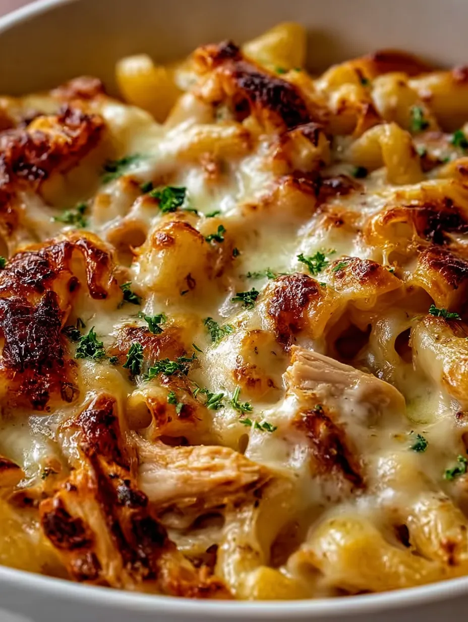 A close up of a delicious looking pasta dish.