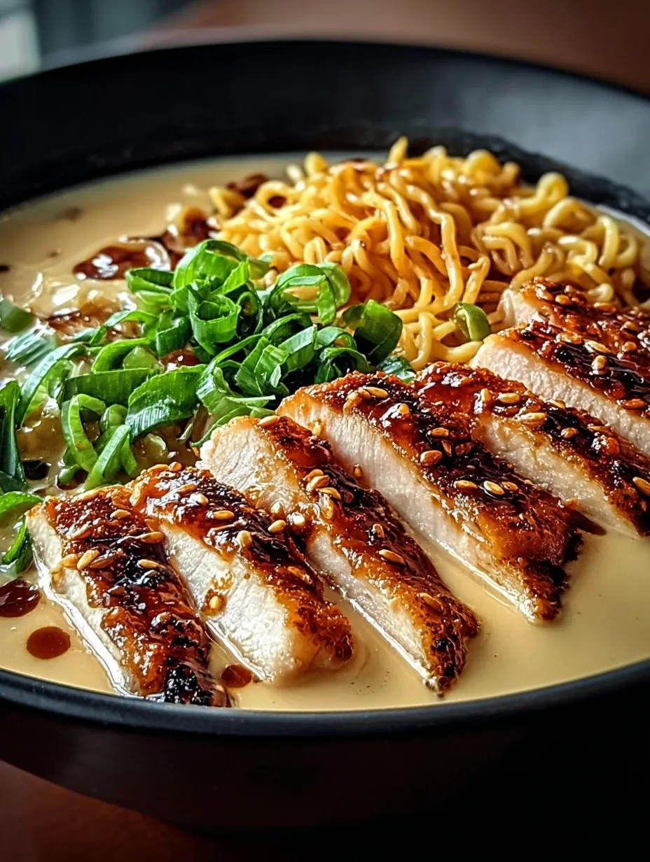 A bowl of food with noodles, meat, and greens.