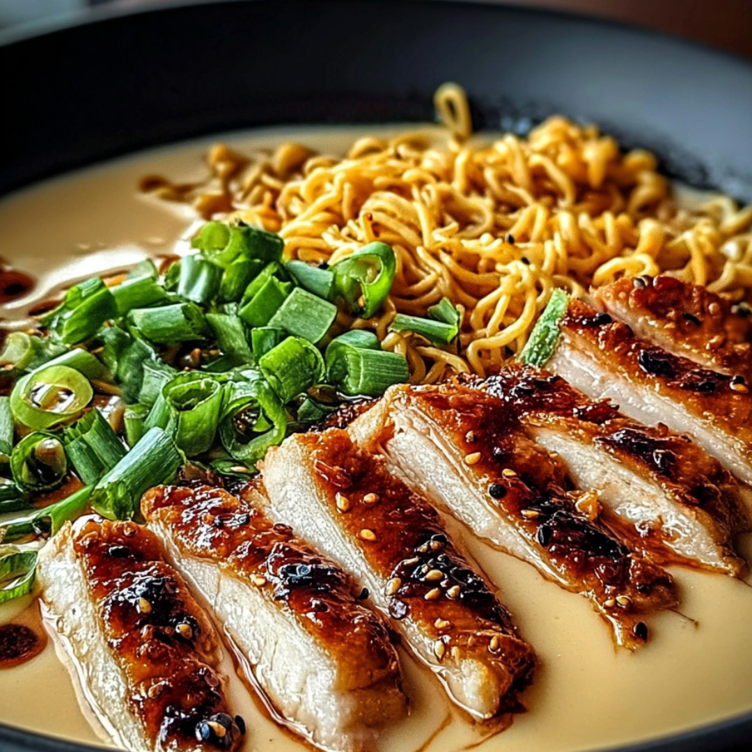 A bowl of noodles with meat and vegetables.