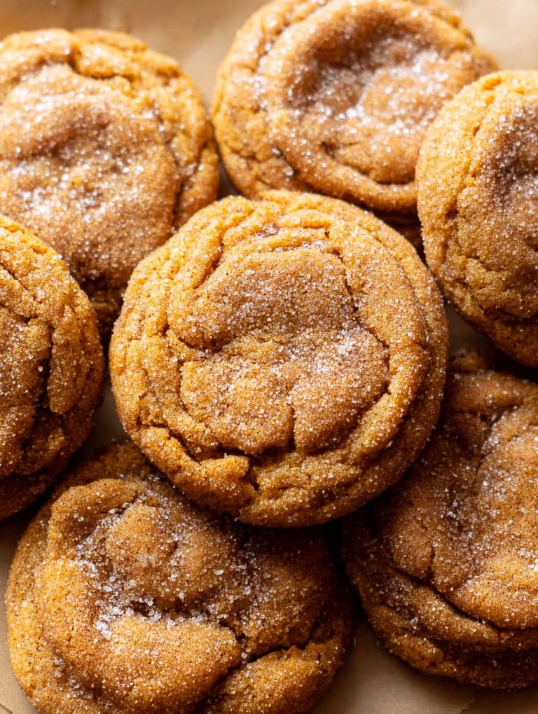 A pile of sugar coated cookies.
