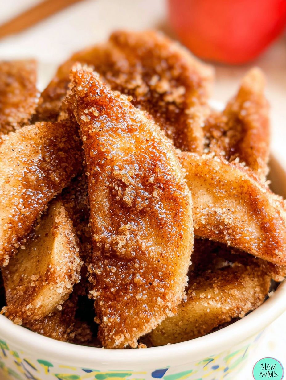 A bowl of sugar coated doughnuts.