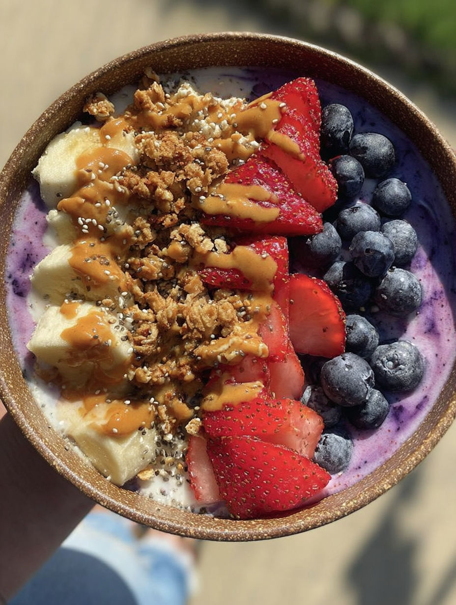 A bowl of fruit and nuts.