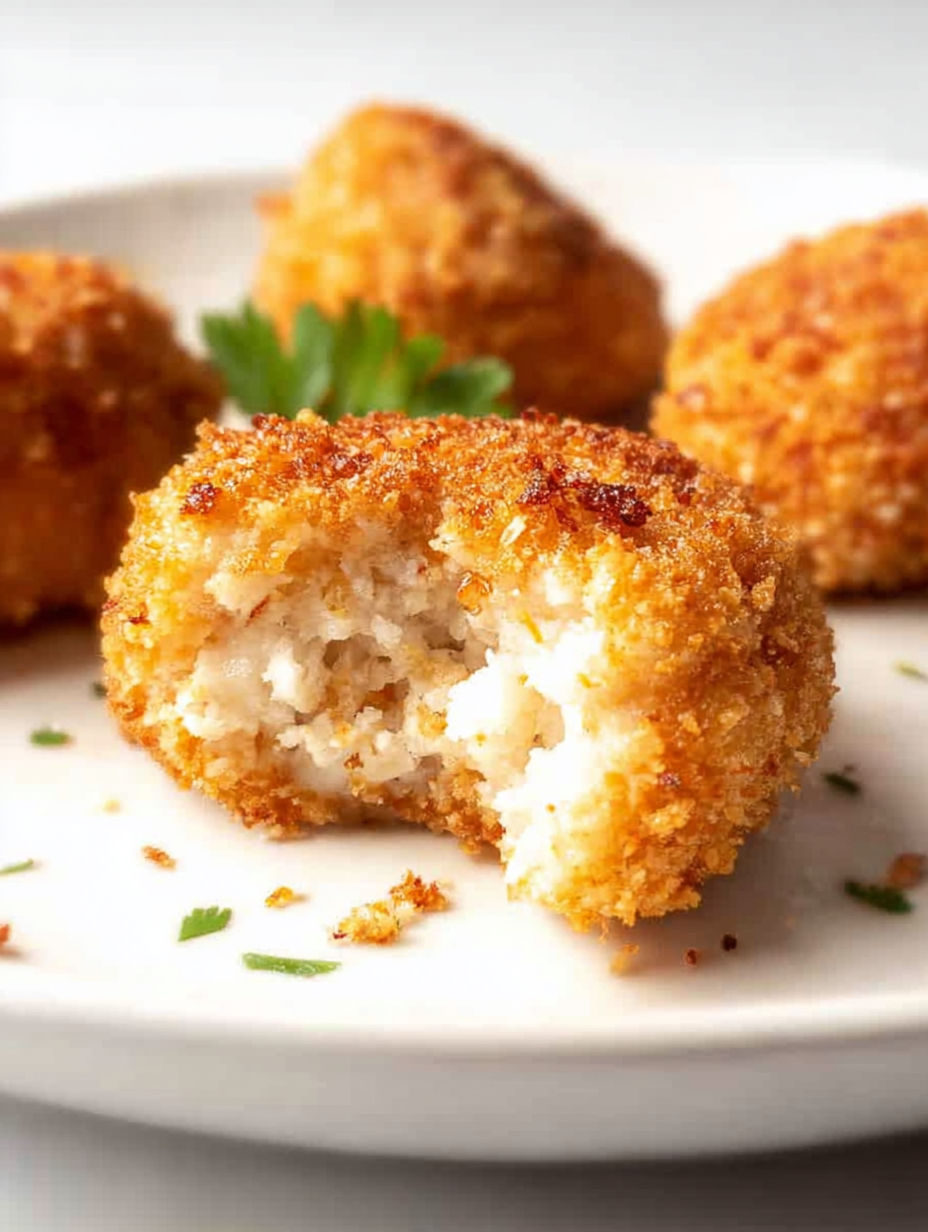 Air fryer ranch-crusted chicken bites.