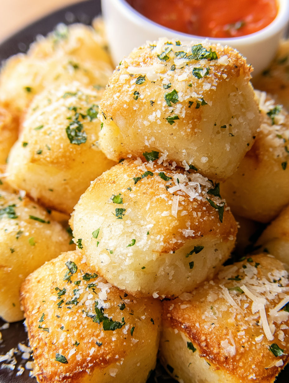Parmesan Bread Bites.