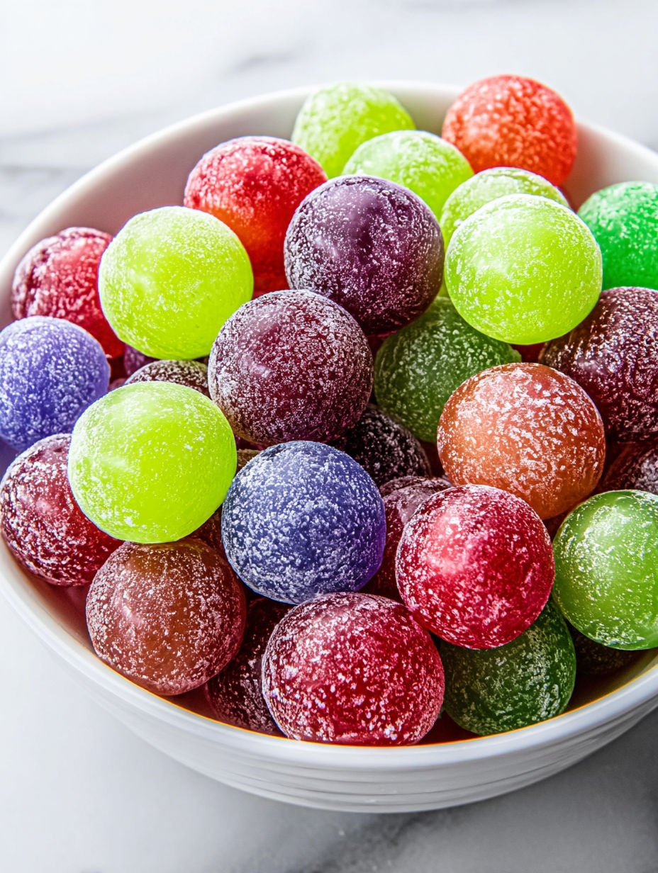 A bowl of grapes with a green and yellow color.