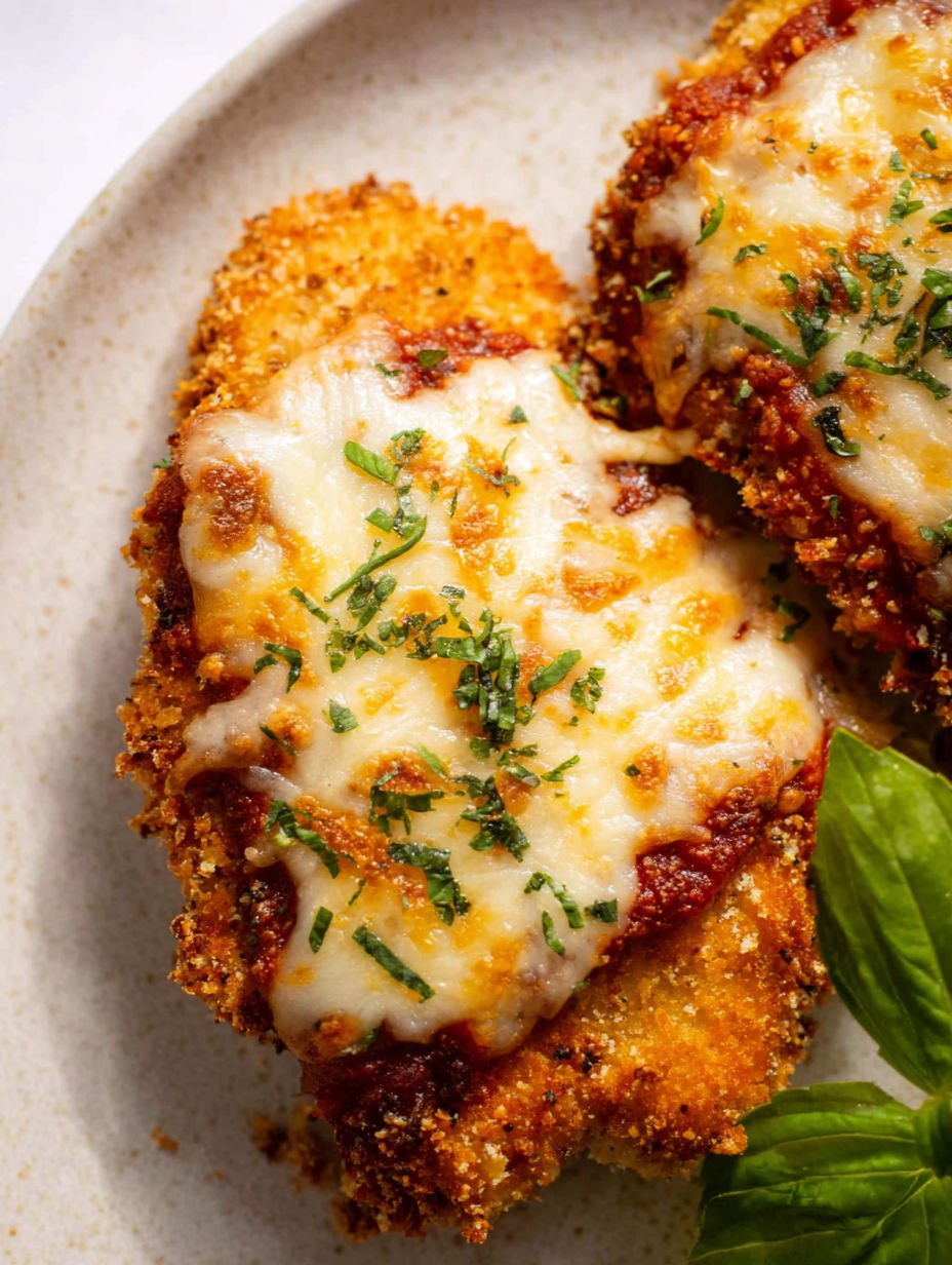 Air fryer chicken parmesan.
