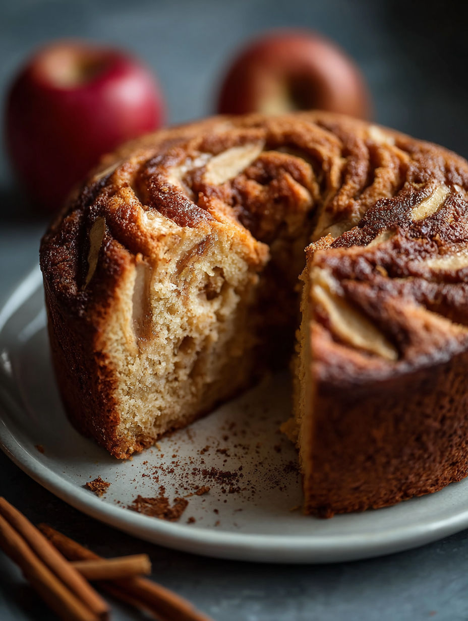 A slice of a cake with a dog on it.