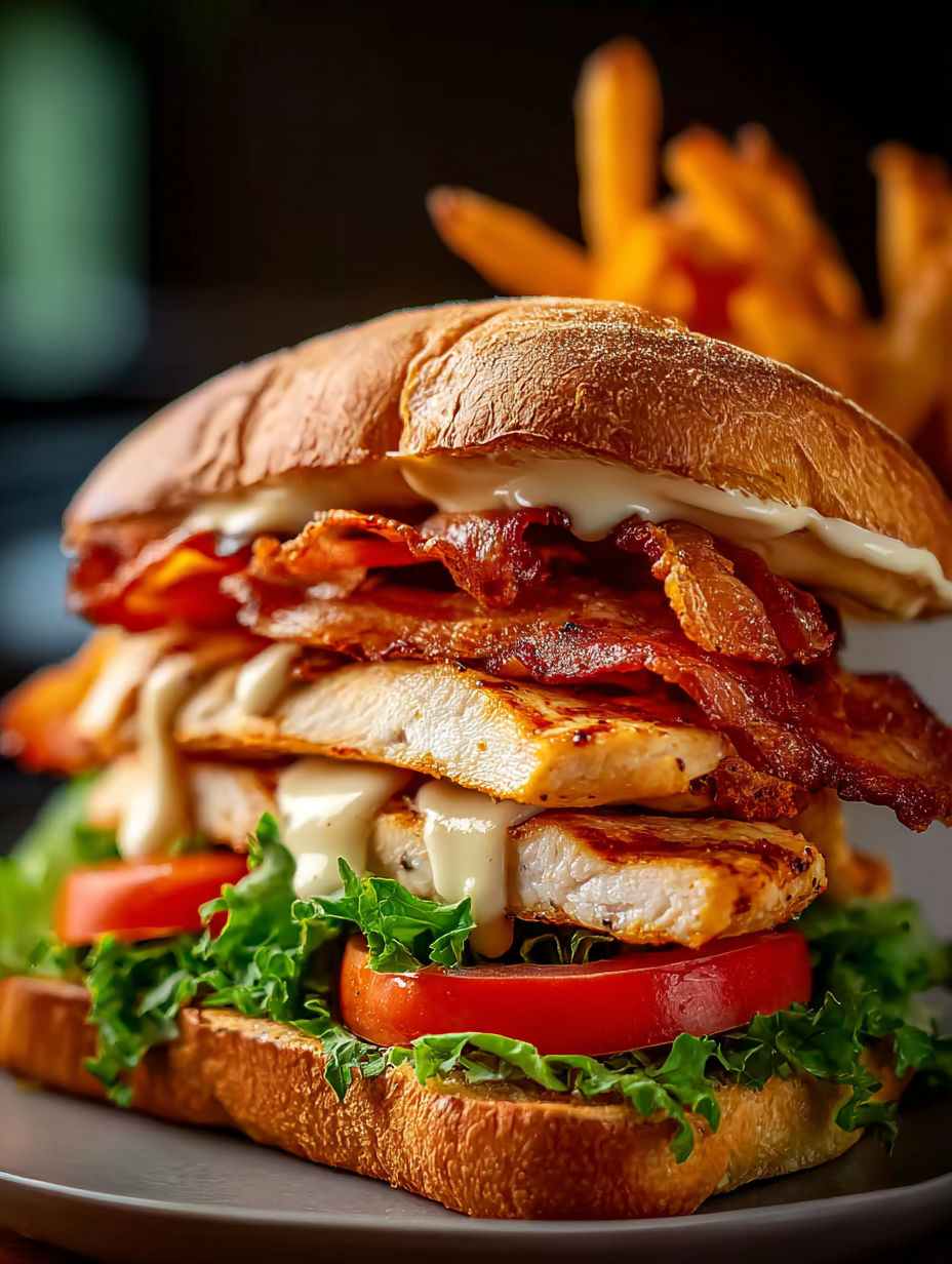 A Chick-fil-A Grilled Chicken Club Sandwich.