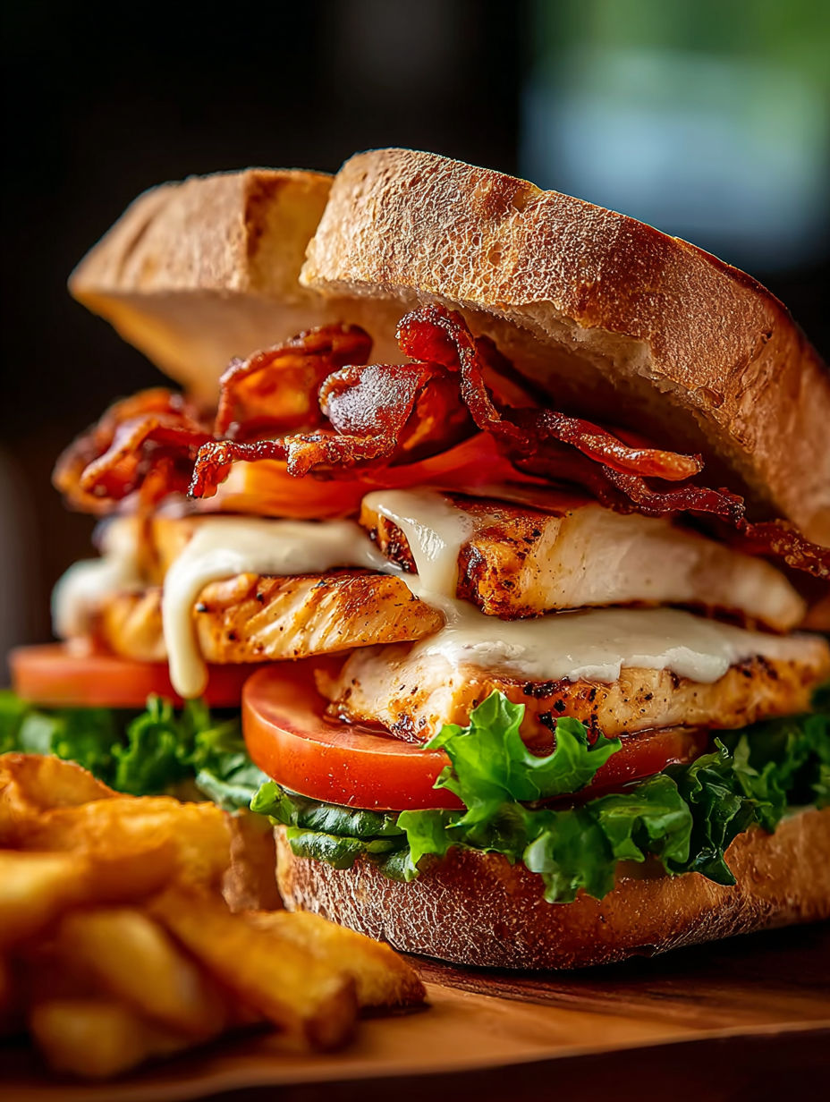 A Chick-fil-A Grilled Chicken Club Sandwich.