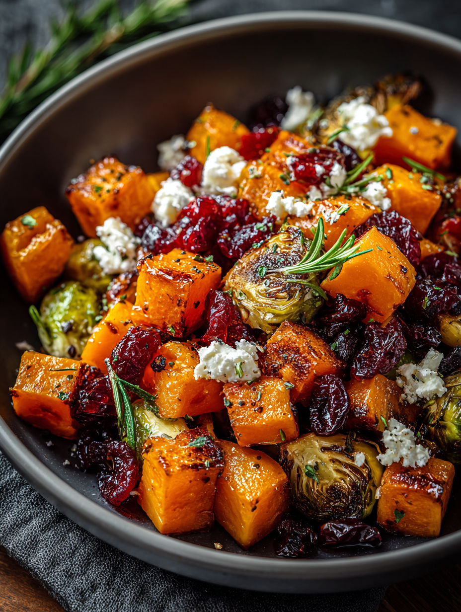 A bowl of food with a variety of ingredients including fruits and vegetables.