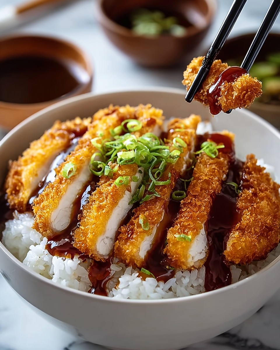 A bowl of food with chopsticks in it.