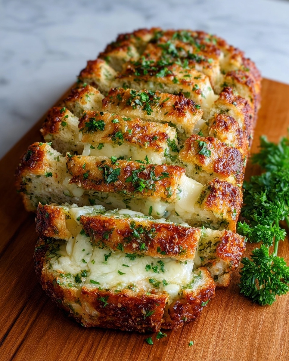 A slice of Parmesan chicken meatloaf.