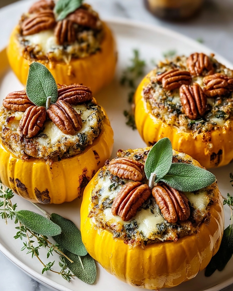 Three pumpkin dishes with ground turkey and brown butter sage.