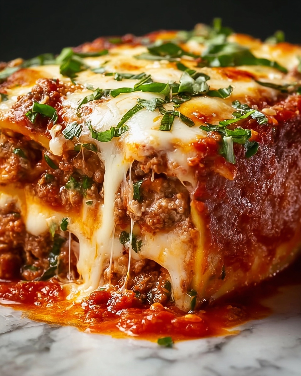 A close up of a stuffed Italian meatloaf.