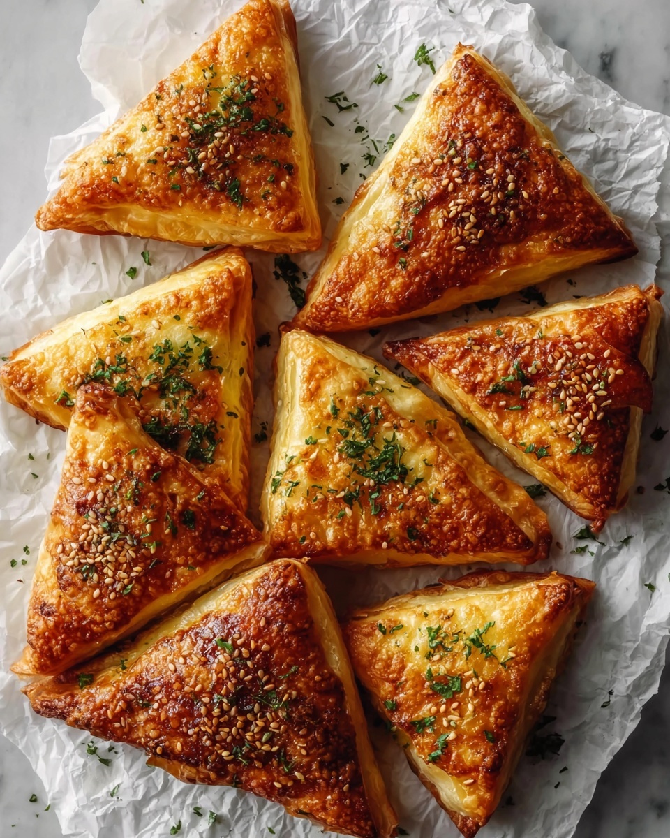 Moroccan Spiced Chicken Briouats.