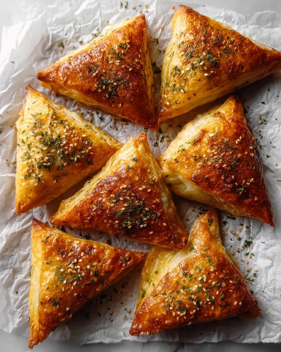 Moroccan Spiced Chicken Briouats.