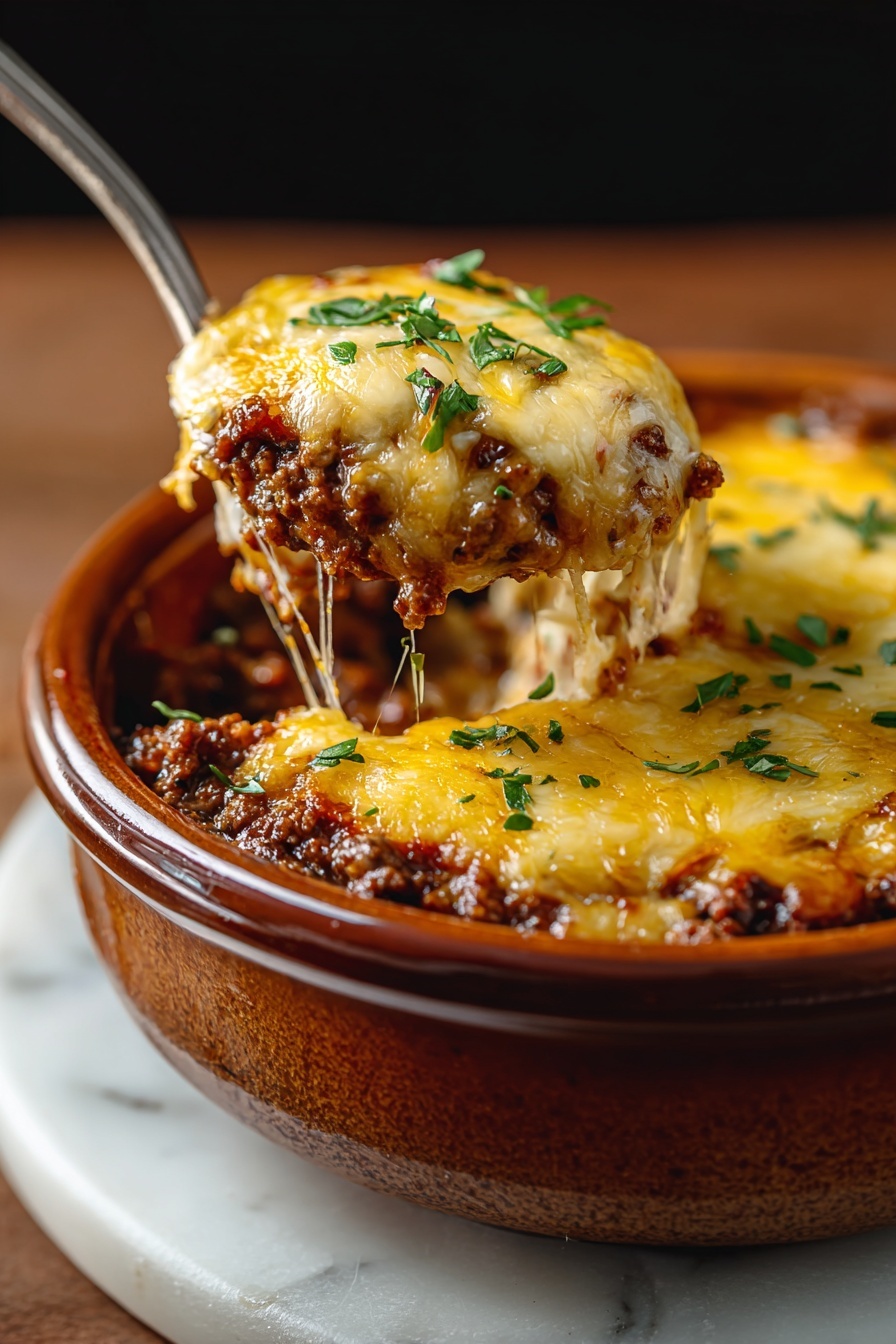 A bowl of loaded queso dip.