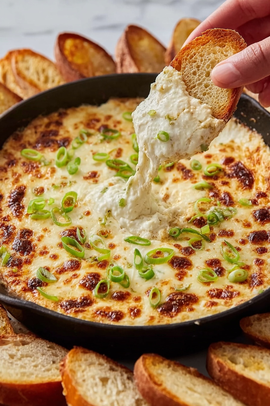 A delicious recipe with bread and cheese.