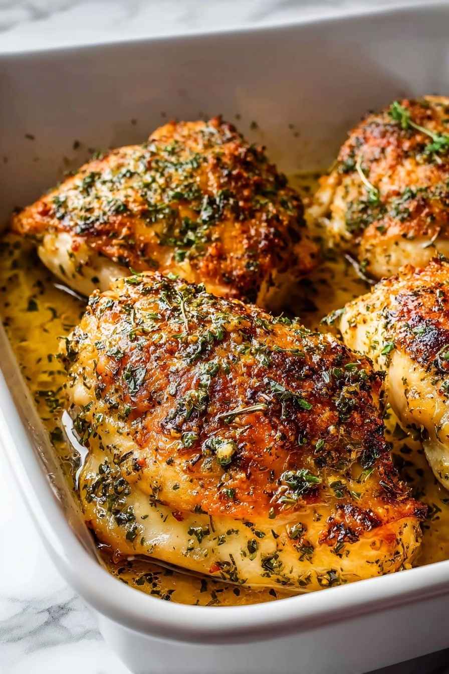 Baked Ranch Chicken.