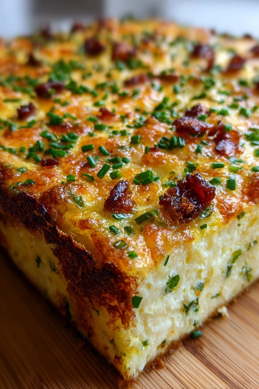 A slice of cheesy bacon delight.