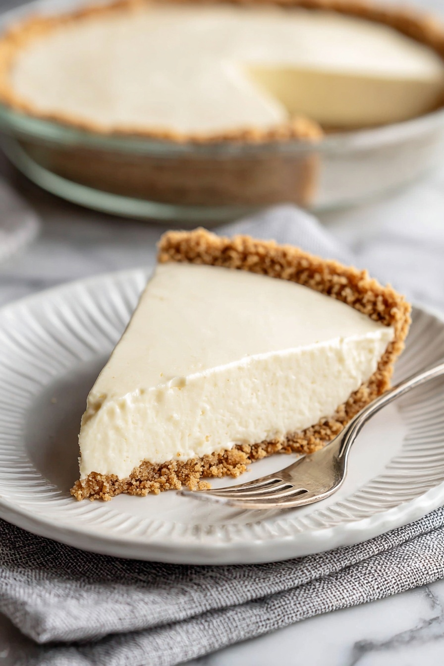 A slice of pie with a crust.