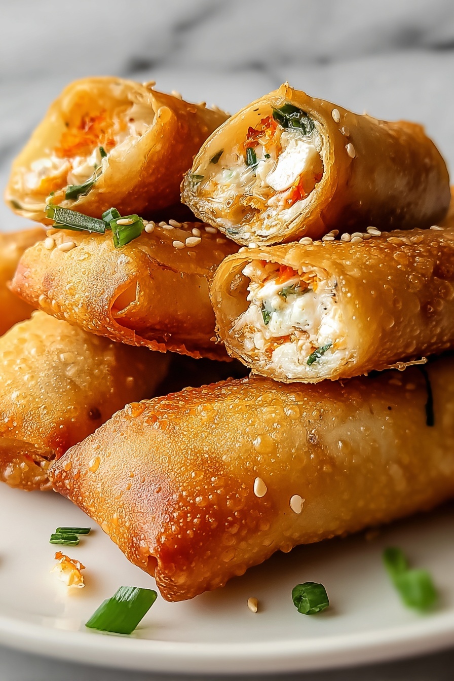A stack of food items with a white plate underneath.