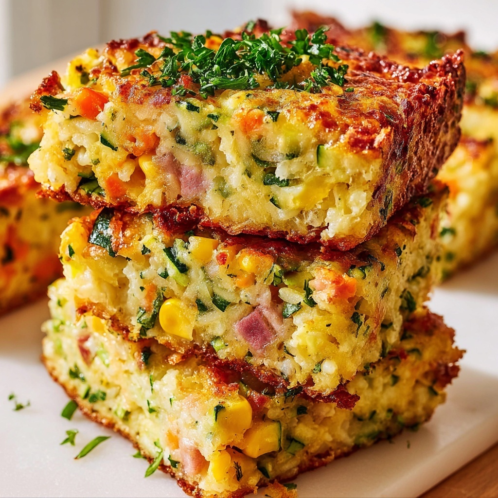 A stack of creamy baked corn casserole.