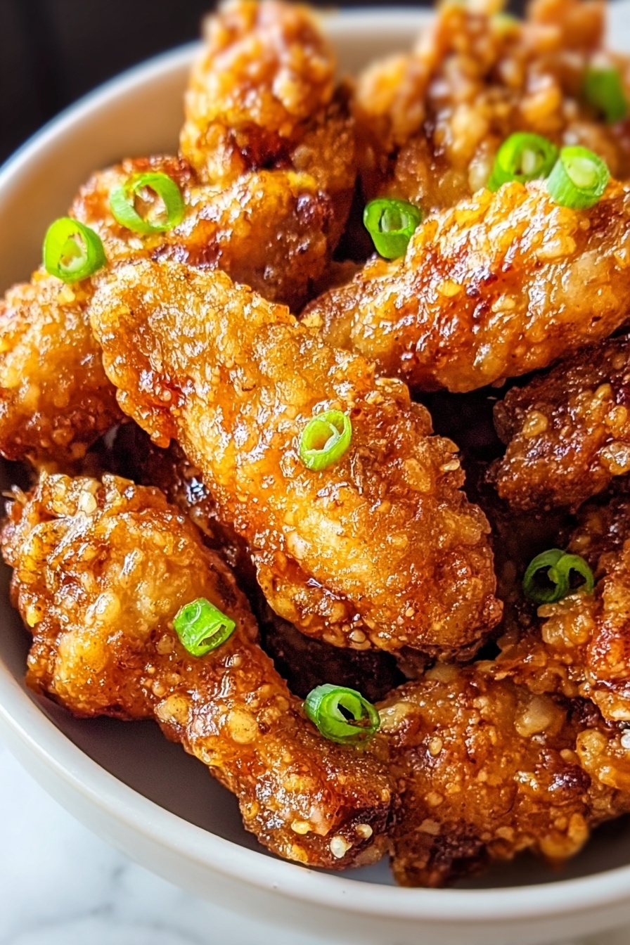 A bowl of crispy dry rub chicken wings.