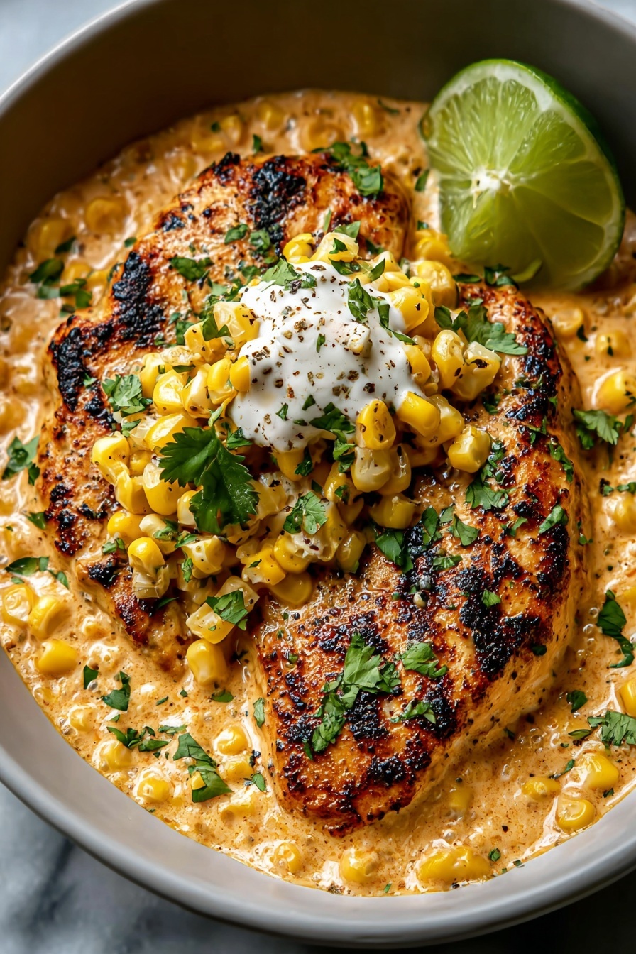A plate of food with a corn on the cob on top.
