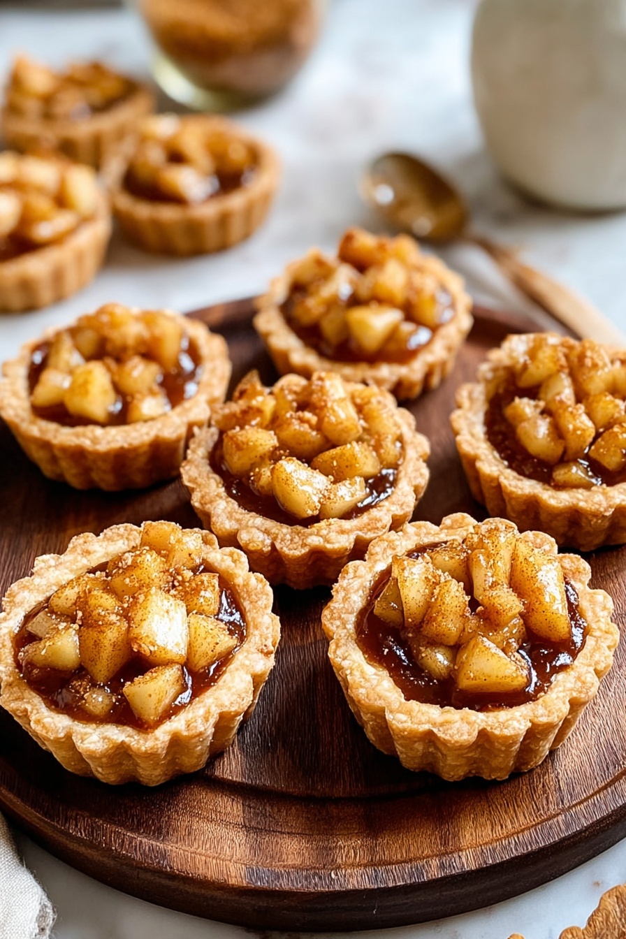 A plate of apple pie cookies with almond flour.