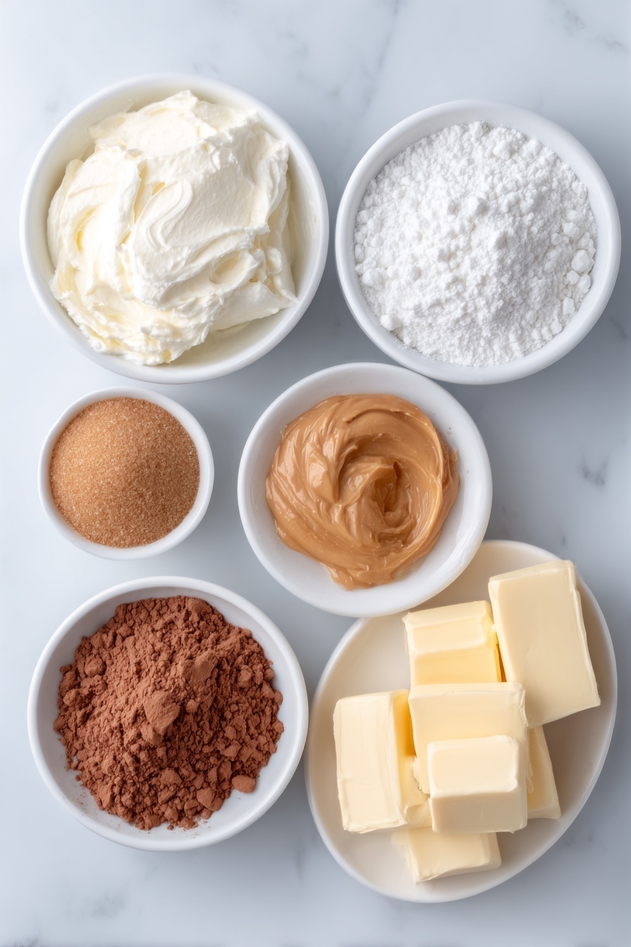 A bowl of peanut butter and a bowl of hot fudge.