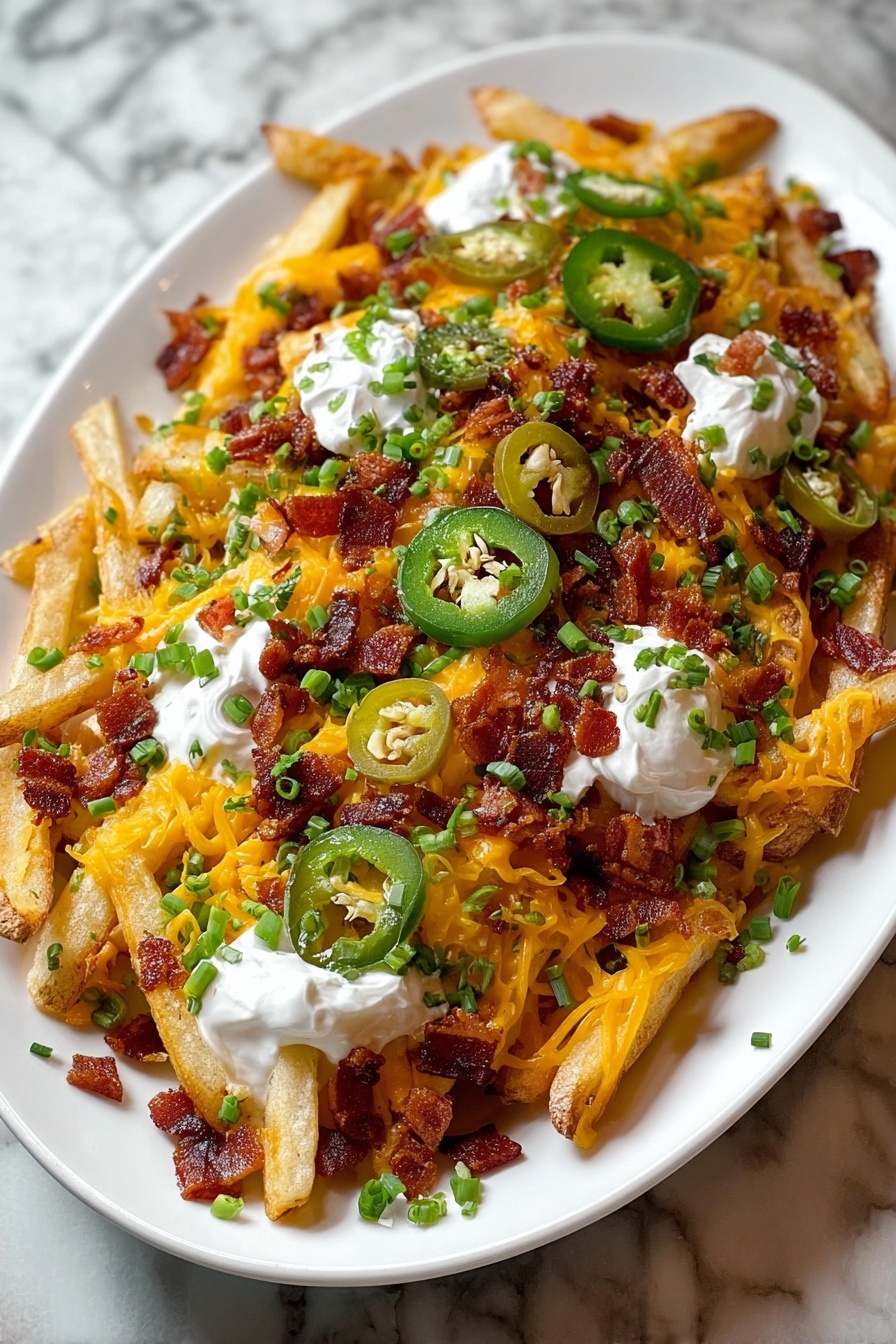 A plate of Louisiana Voodoo Fries.