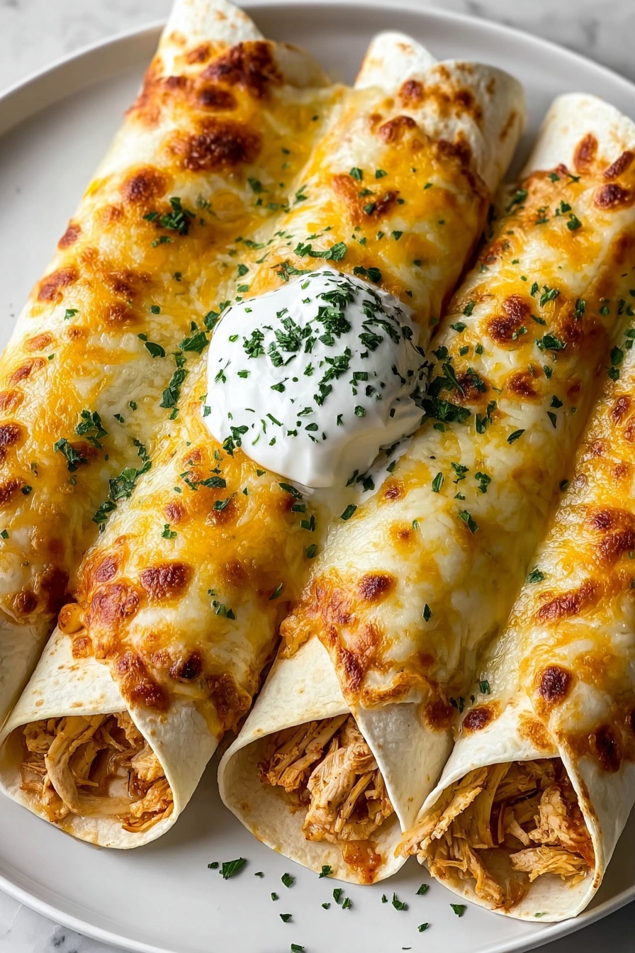 A plate of food with a white sauce on top.
