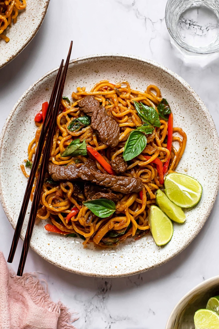 A plate of beef in oyster sauce.