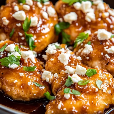 Chicken wings smothered in cheese with a dollop of spicy sauce.