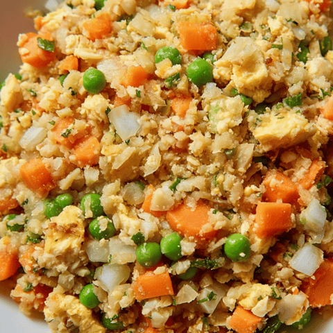 A bowl filled with rice and veggies.