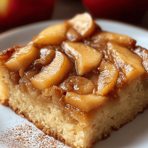 A piece of apple pie on a plate.